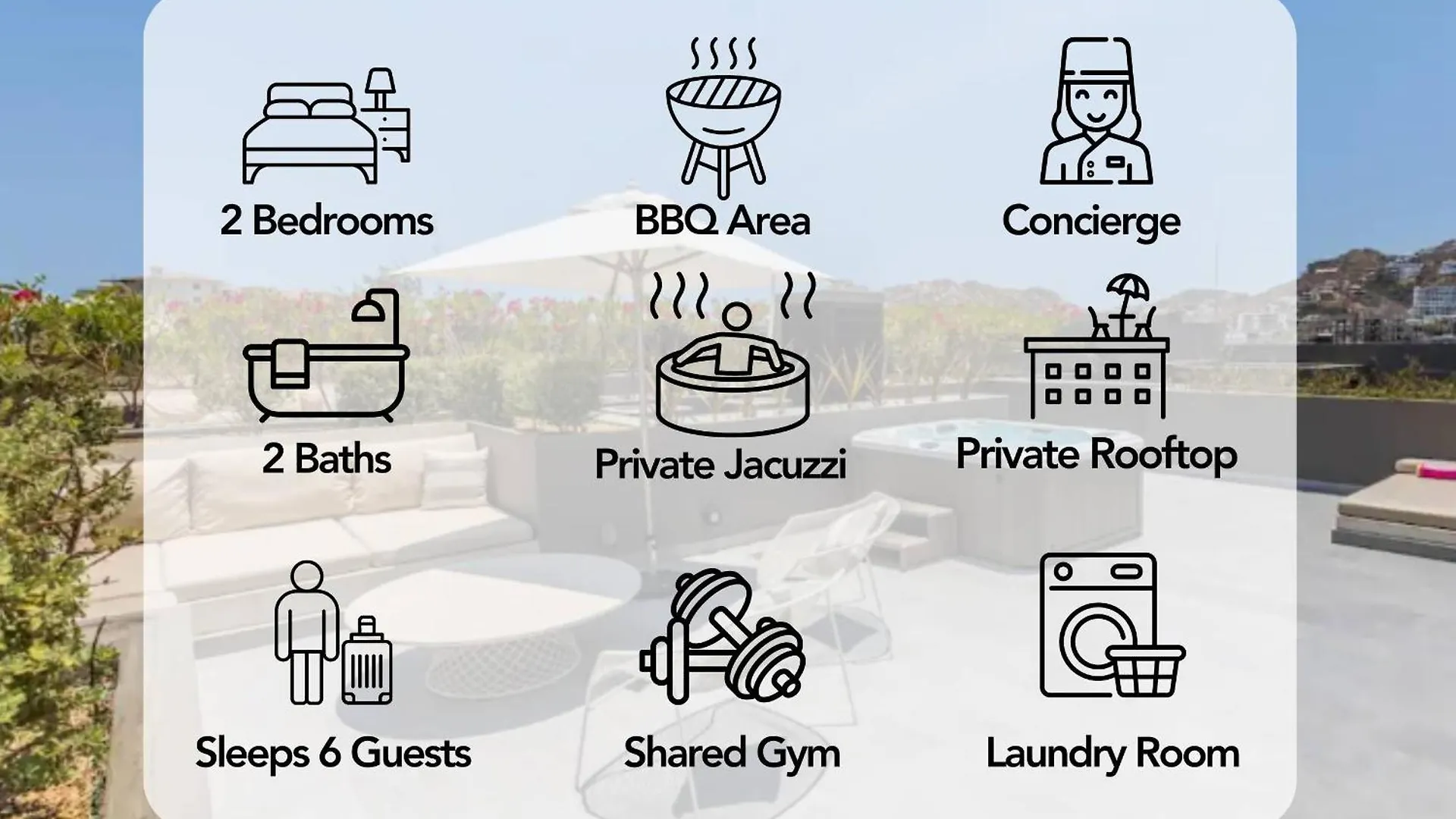 2 Bedroom Cabo Marina Walk To Beach & Private Jacuzzi Cabo San Lucas